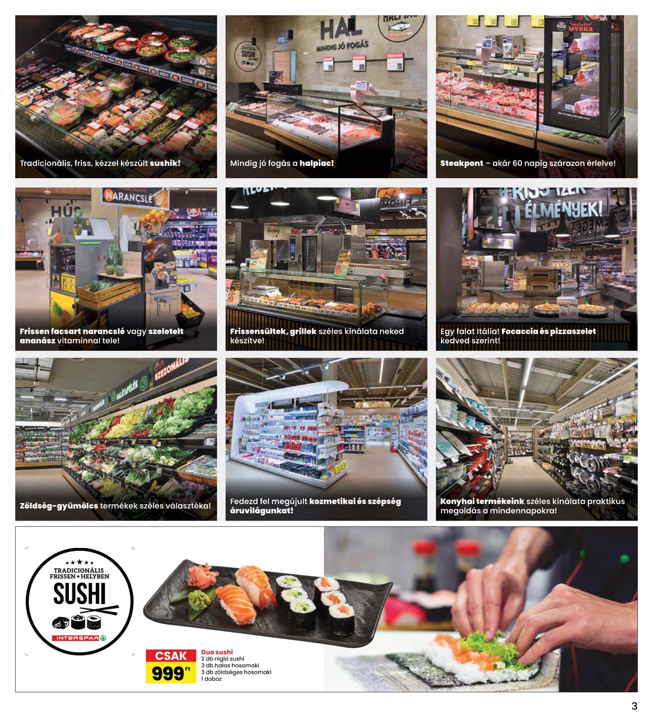 spar - INTERSPAR akciós újság, érvényes 11.27. - 12.03. - page: 3