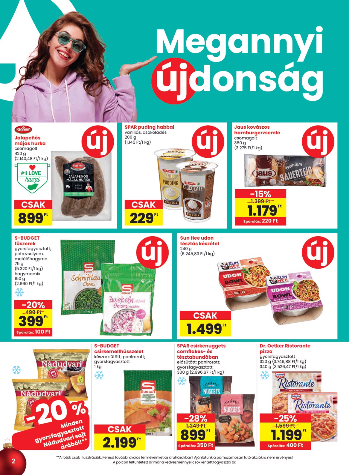 spar - SPAR akciós újság, érvényes 11.27. - 12.03. - page: 2