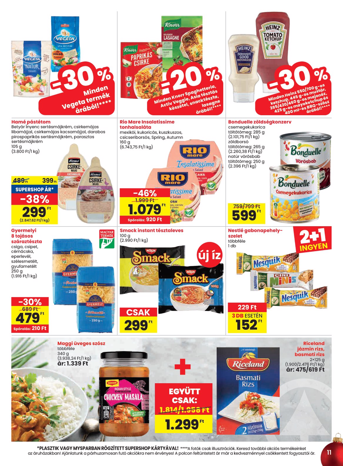 spar - SPAR akciós újság, érvényes 11.27. - 12.03. - page: 11