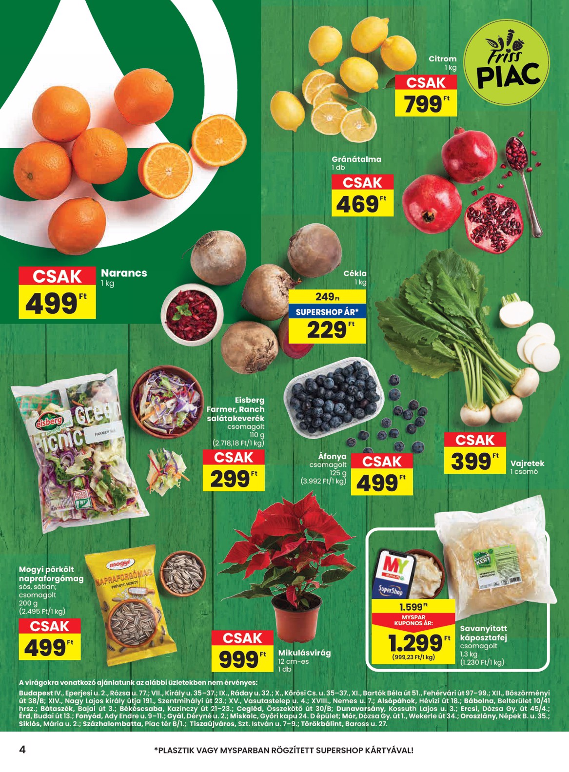 spar - SPAR akciós újság, érvényes 11.27. - 12.03. - page: 4