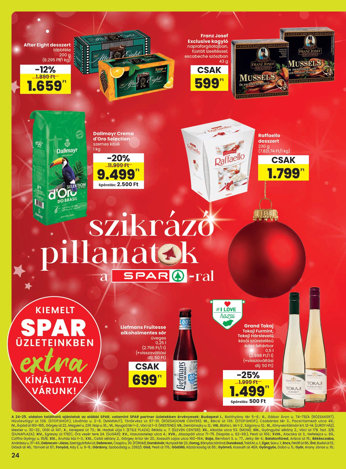 spar - SPAR - Extra akciós újság, érvényes 12.04. - 12.10.
