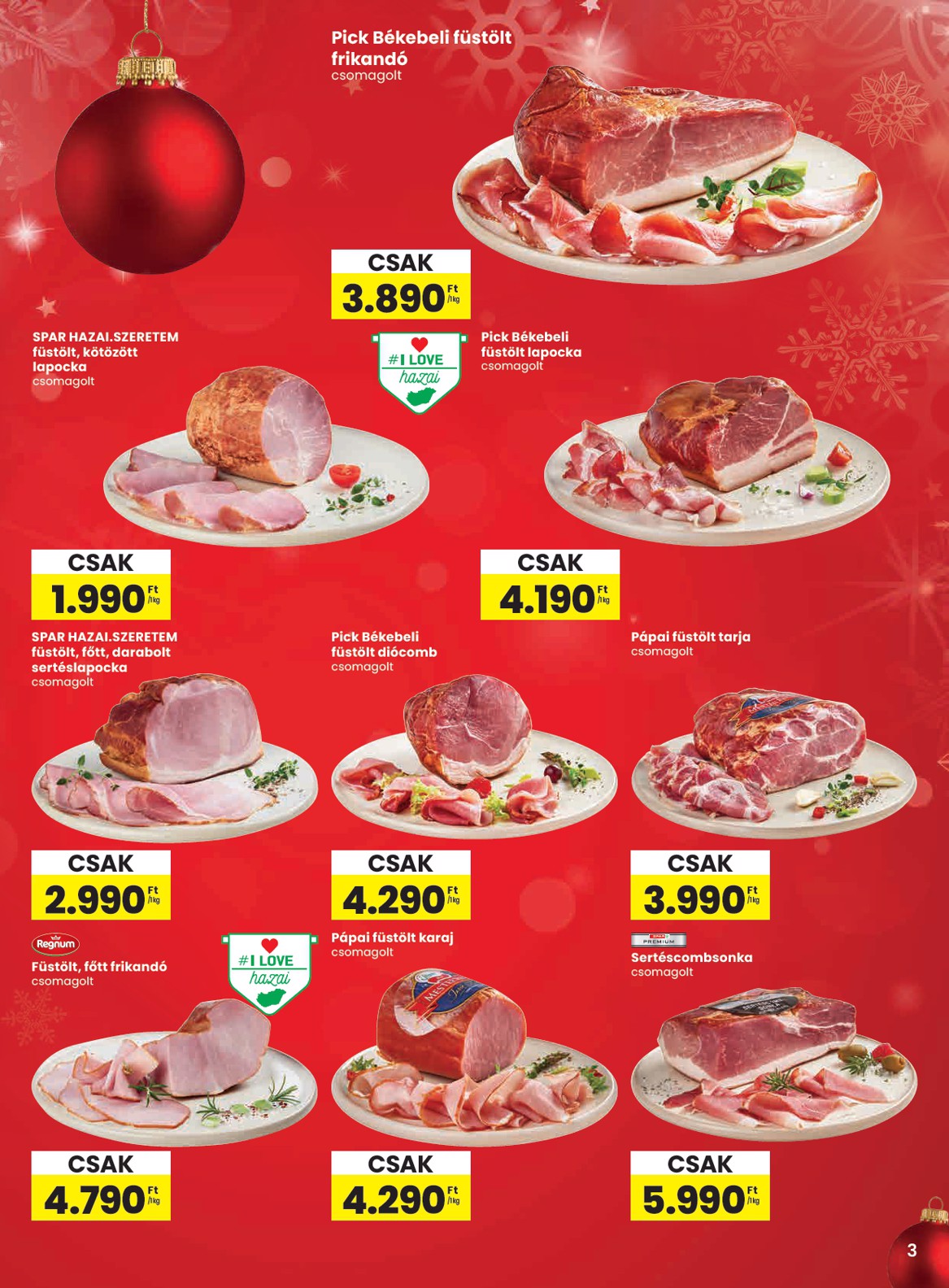 spar - SPAR akciós újság, érvényes 12.11. - 12.17. - page: 3