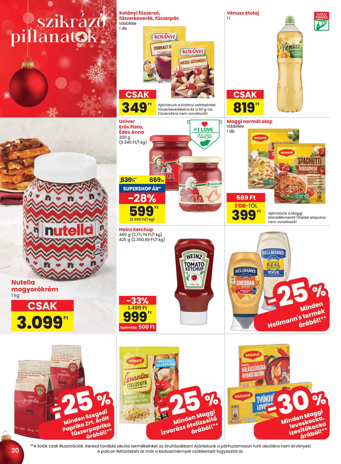 spar - SPAR akciós újság, érvényes 12.11. - 12.17. - page: 20