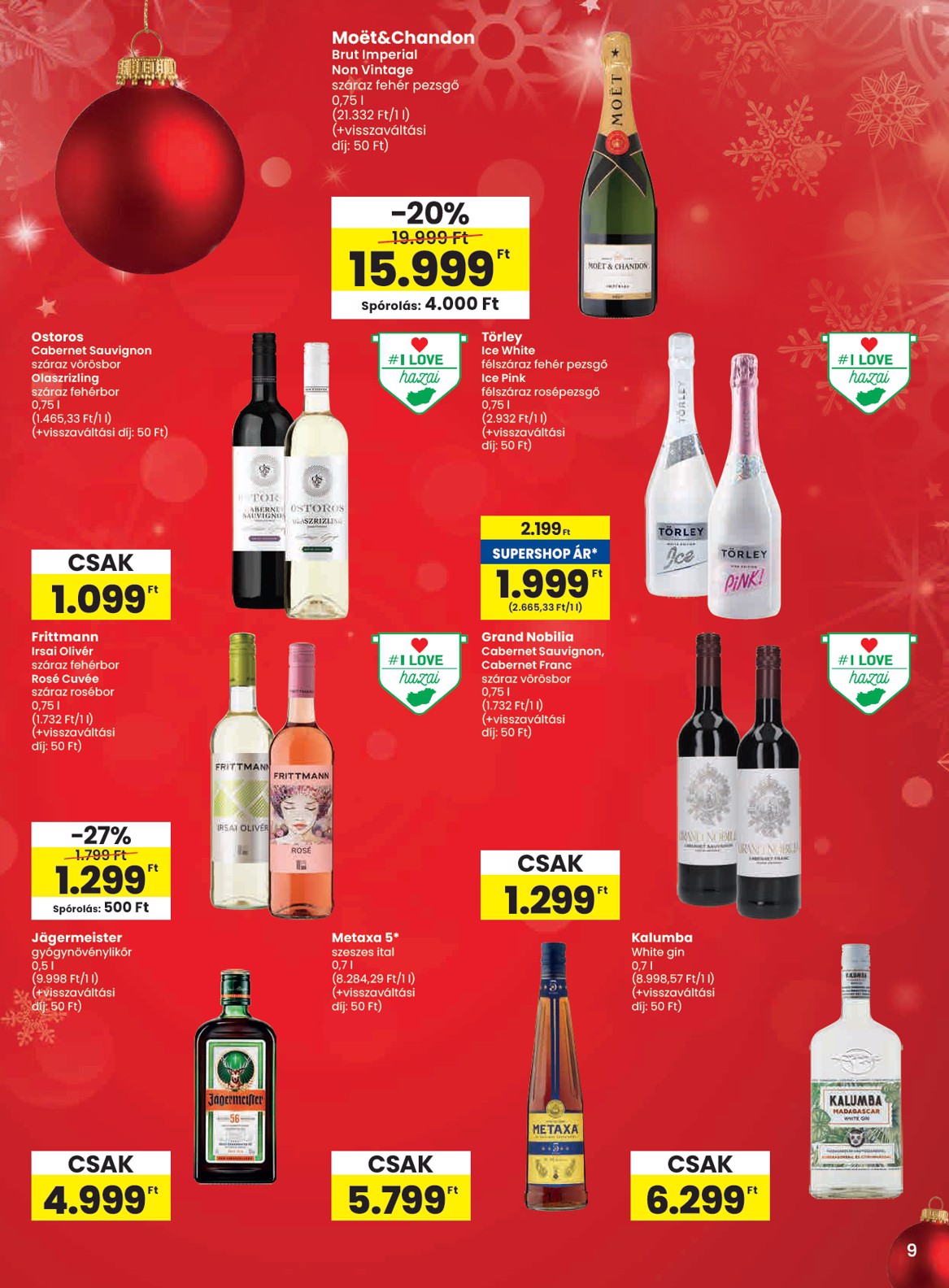 spar - SPAR akciós újság, érvényes 12.11. - 12.17. - page: 9