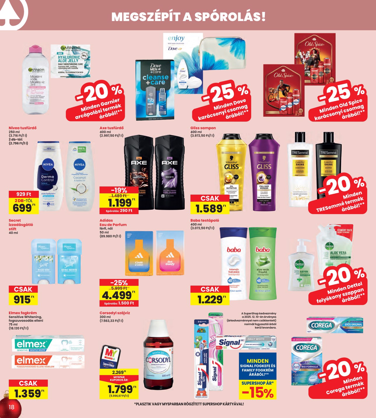 spar - INTERSPAR akciós újság, érvényes 12.11. - 12.17. - page: 18