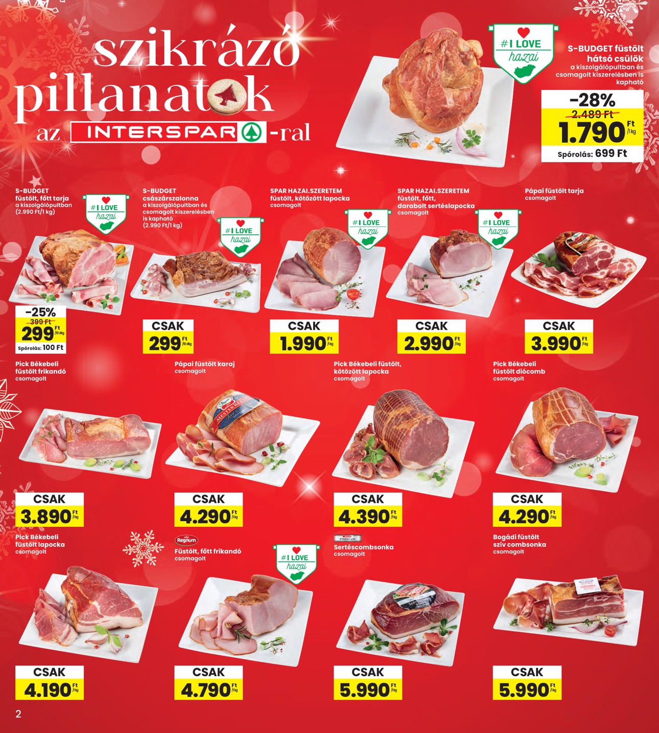 spar - INTERSPAR akciós újság, érvényes 12.11. - 12.17. - page: 2