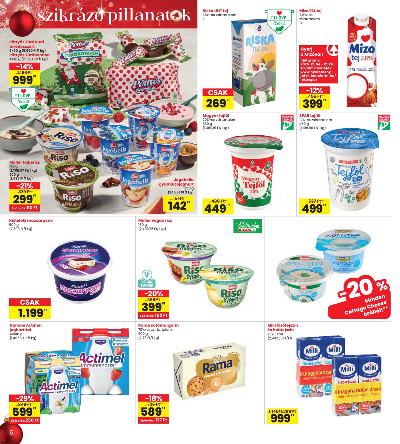 spar - INTERSPAR akciós újság, érvényes 12.11. - 12.17. - page: 6