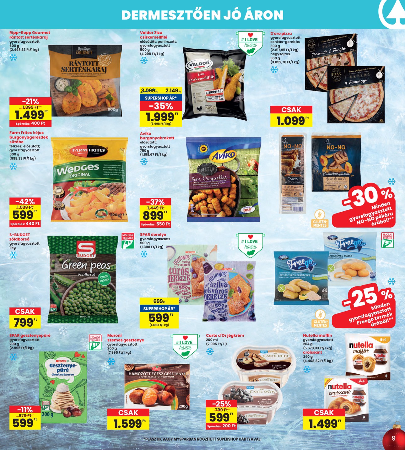 spar - INTERSPAR akciós újság, érvényes 12.11. - 12.17. - page: 9