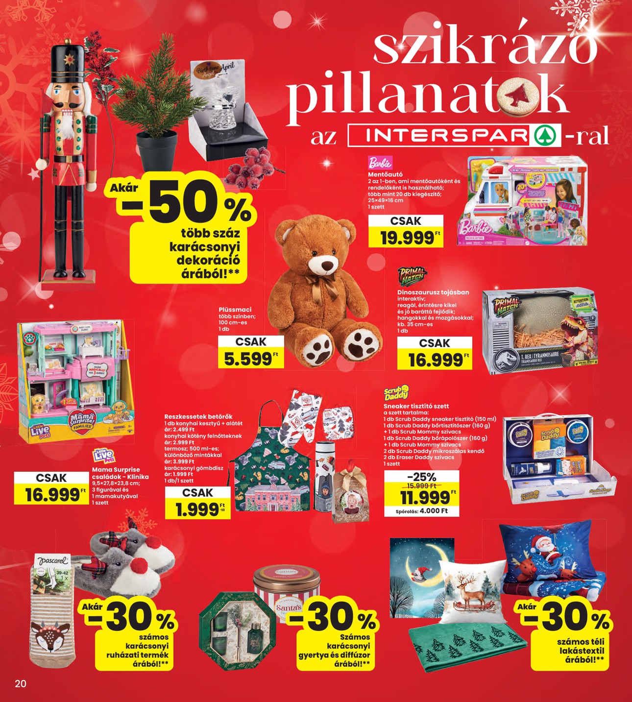 spar - INTERSPAR akciós újság, érvényes 12.11. - 12.17. - page: 20