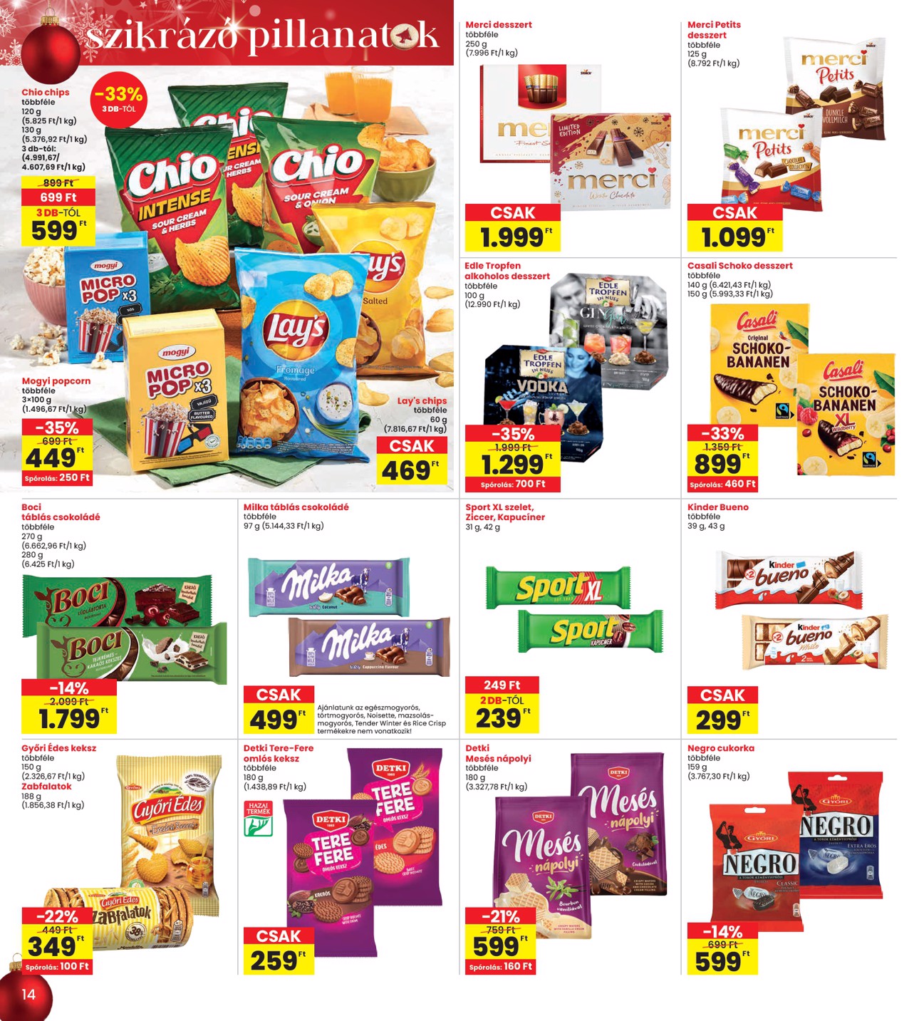 spar - INTERSPAR akciós újság, érvényes 12.18. - 12.27. - page: 14