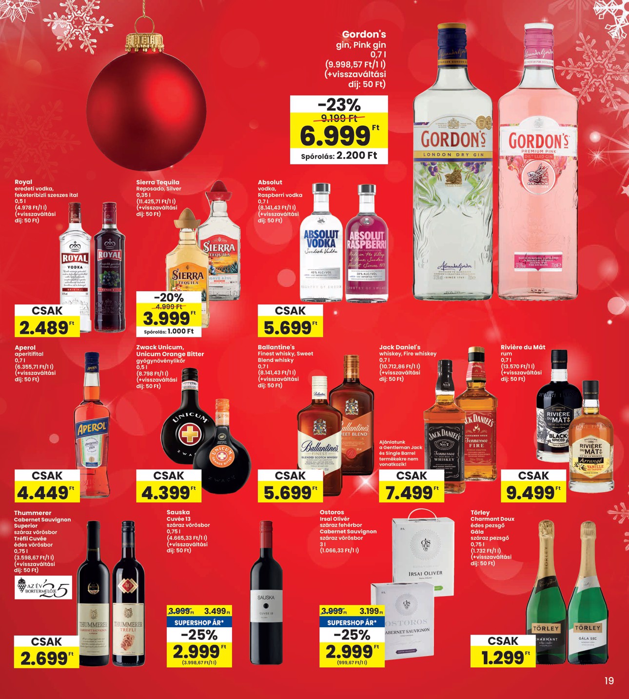 spar - INTERSPAR akciós újság, érvényes 12.18. - 12.27. - page: 19