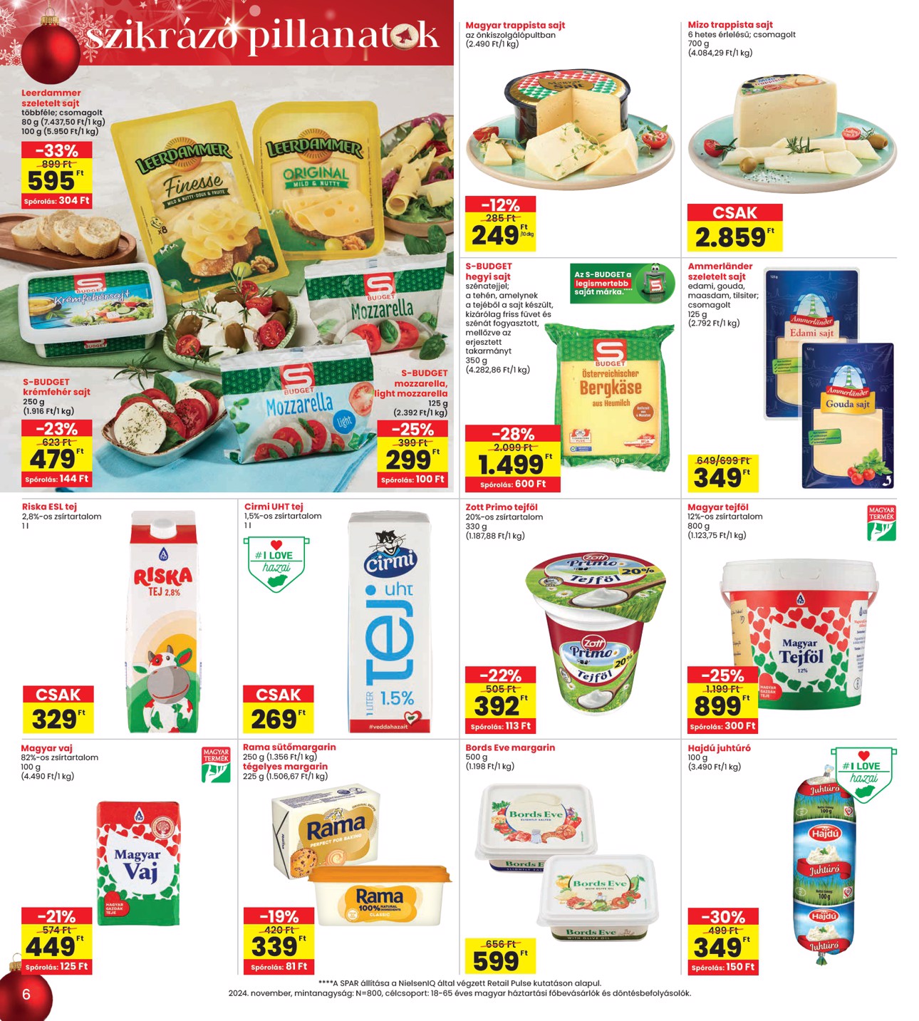 spar - INTERSPAR akciós újság, érvényes 12.18. - 12.27. - page: 6