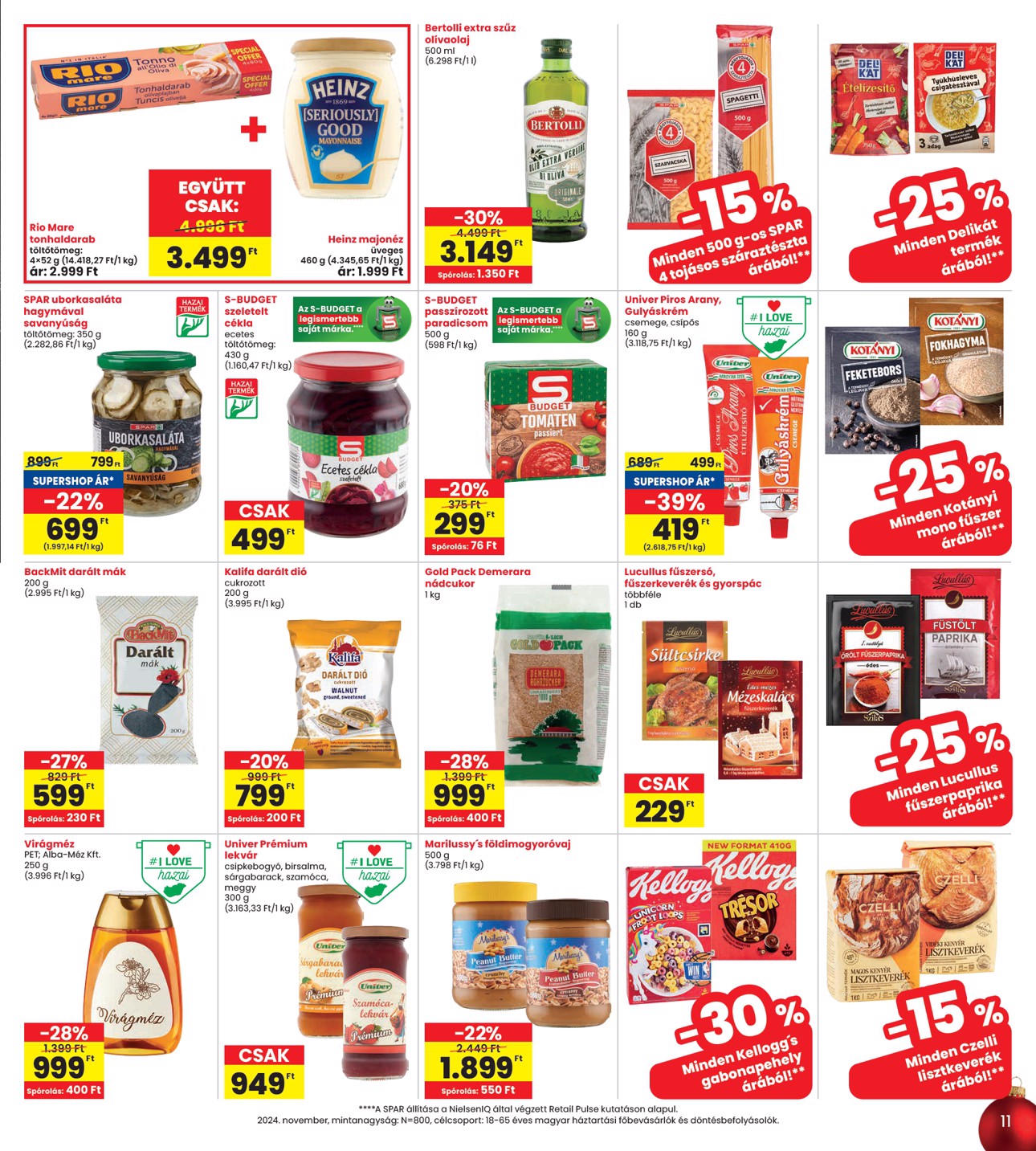 spar - INTERSPAR akciós újság, érvényes 12.18. - 12.27. - page: 11