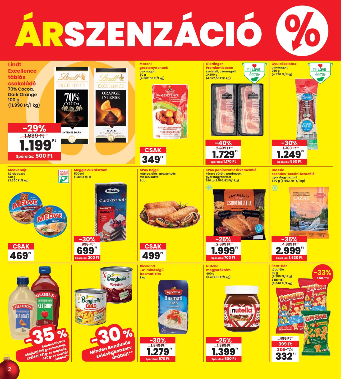 spar - INTERSPAR akciós újság, érvényes 12.18. - 12.27. - page: 2