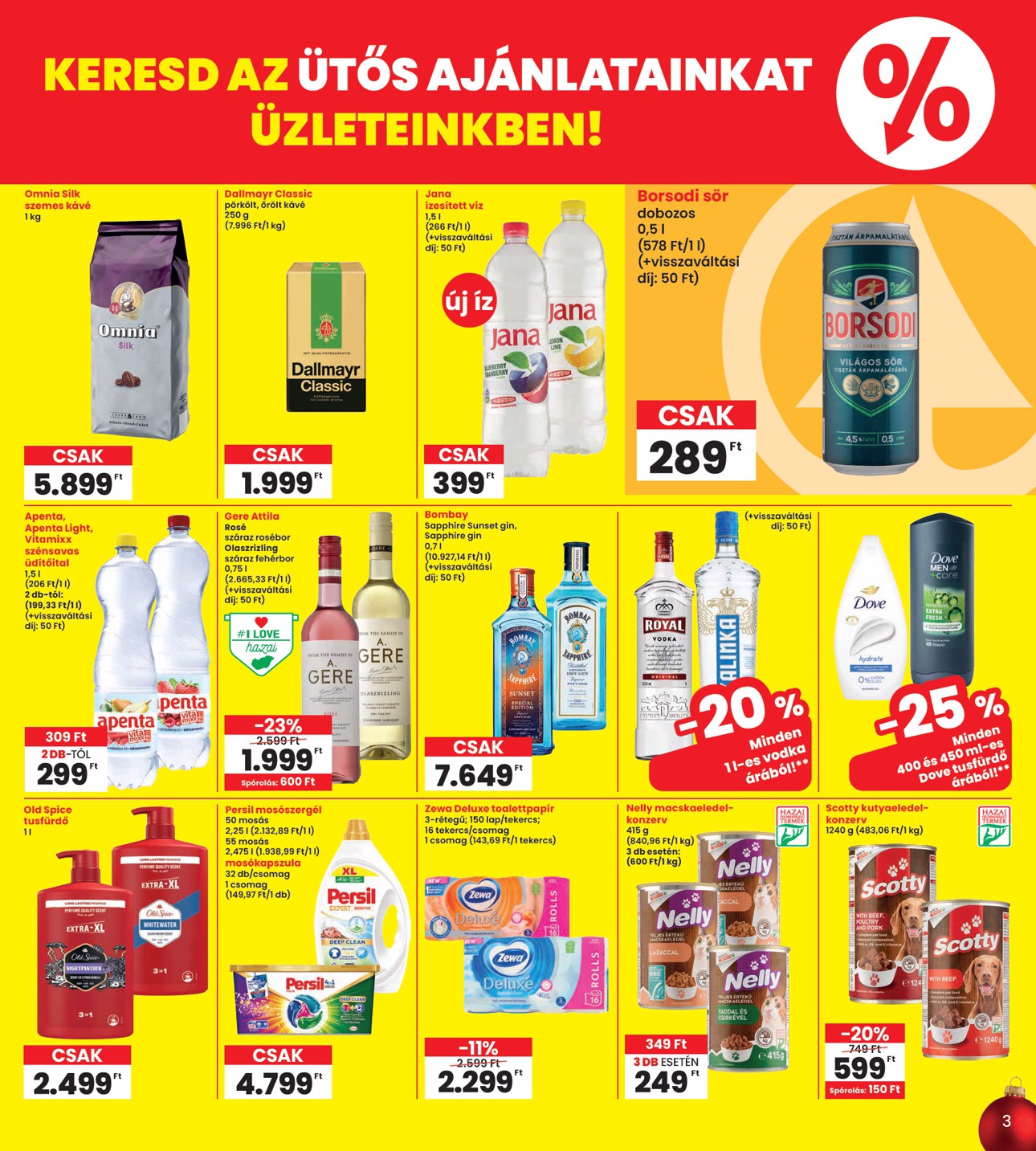 spar - INTERSPAR akciós újság, érvényes 12.18. - 12.27. - page: 3