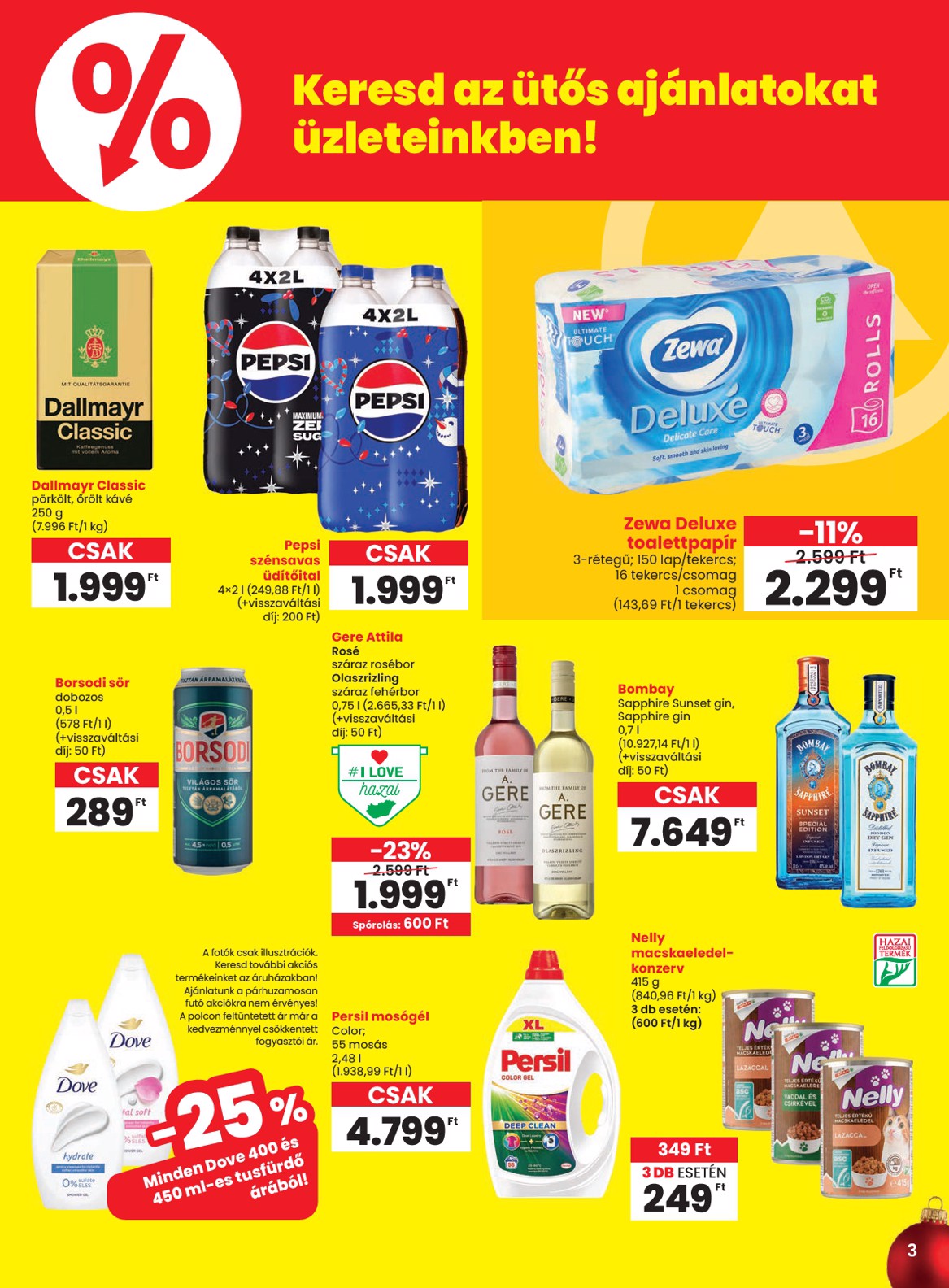 spar - SPAR akciós újság, érvényes 12.18. - 12.27. - page: 3