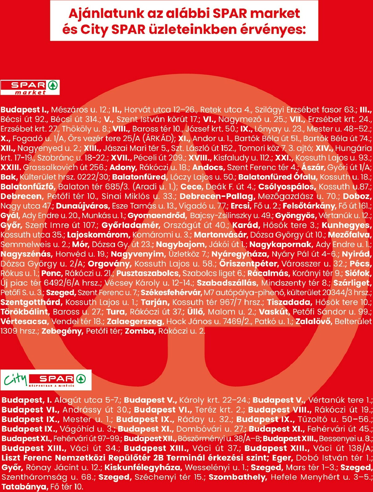 spar - SPAR - Market, City akciós újság, érvényes 12.23. - 01.02. - page: 3