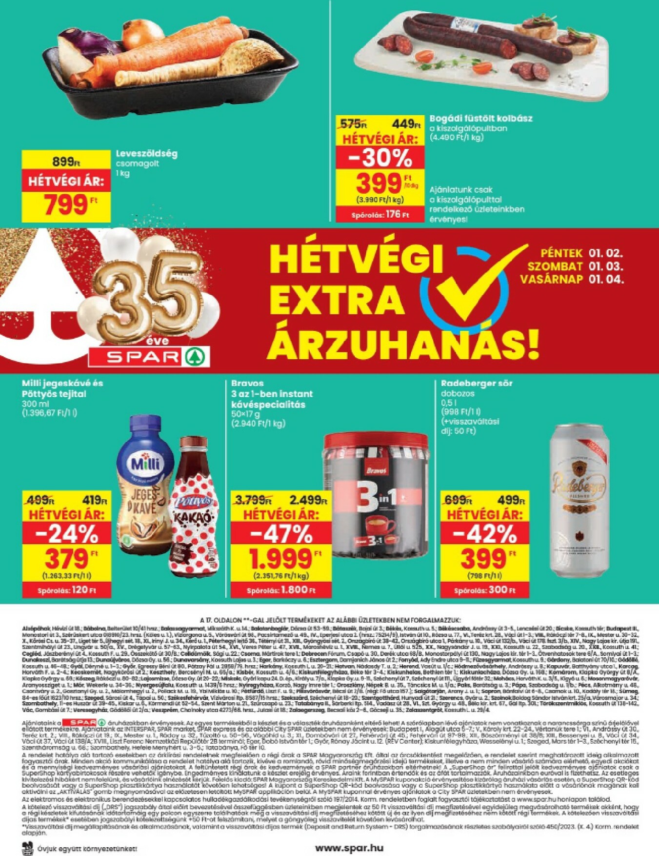 spar - SPAR - Szülipani akciók akciós újság, érvényes 01.02. - 01.07. - page: 20