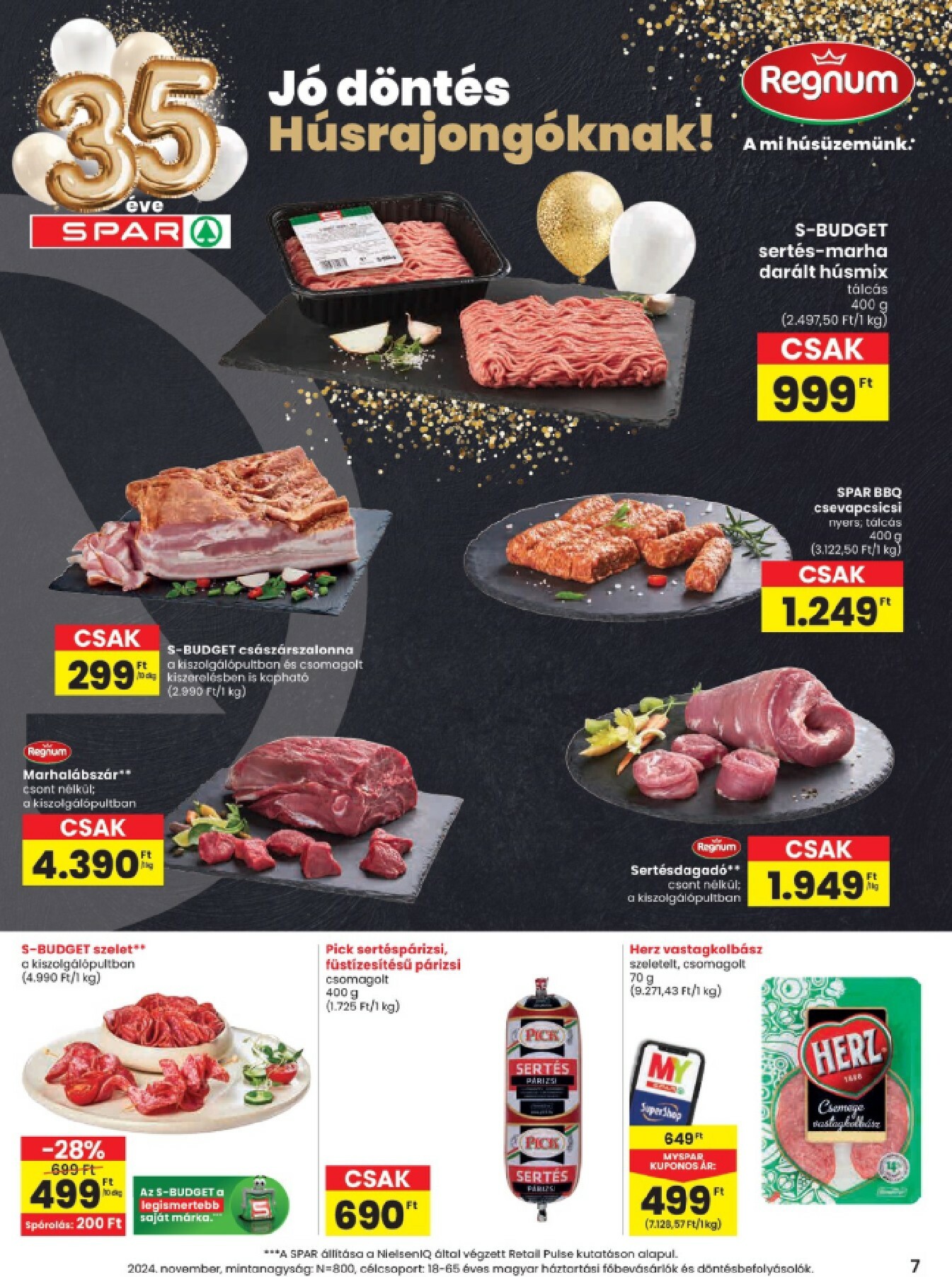 spar - SPAR - Szülipani akciók akciós újság, érvényes 01.02. - 01.07. - page: 7