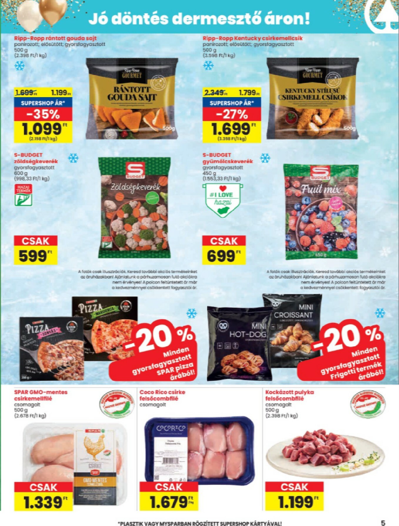 spar - SPAR - Szülipani akciók akciós újság, érvényes 01.02. - 01.07. - page: 5