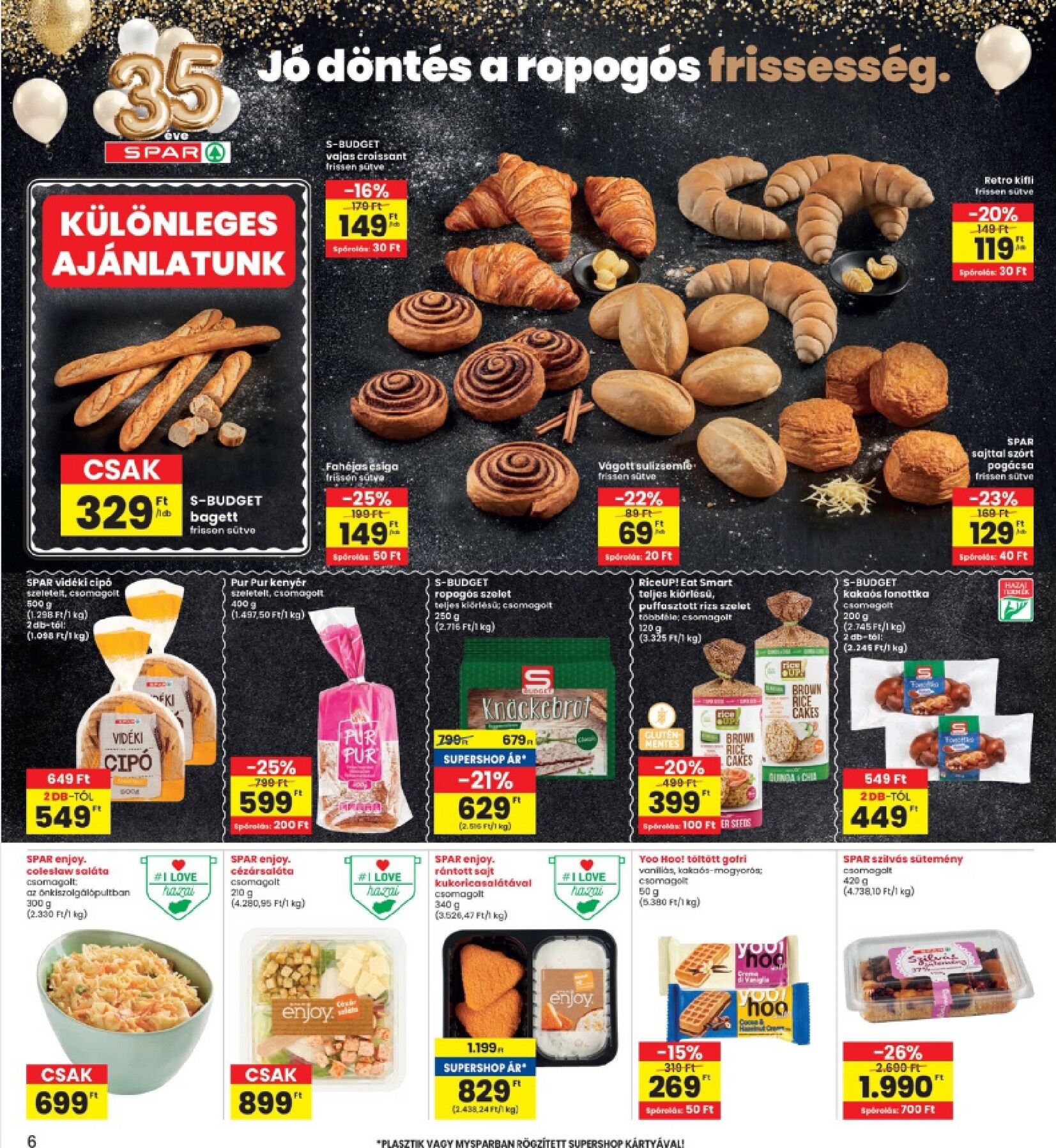 spar - INTERSPAR - Szülipani akciók akciós újság, érvényes 01.02. - 01.07. - page: 6