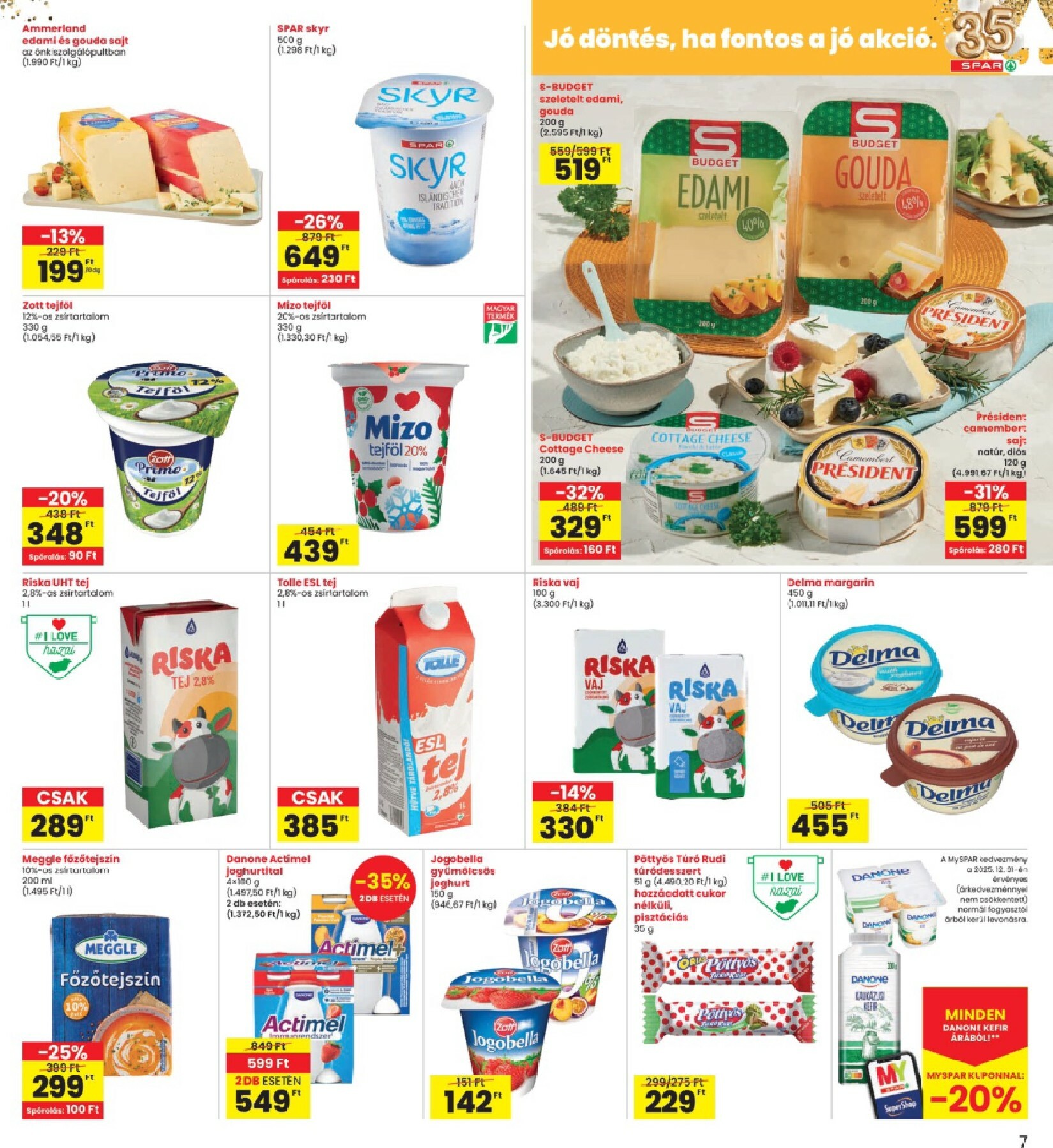 spar - INTERSPAR - Szülipani akciók akciós újság, érvényes 01.02. - 01.07. - page: 7