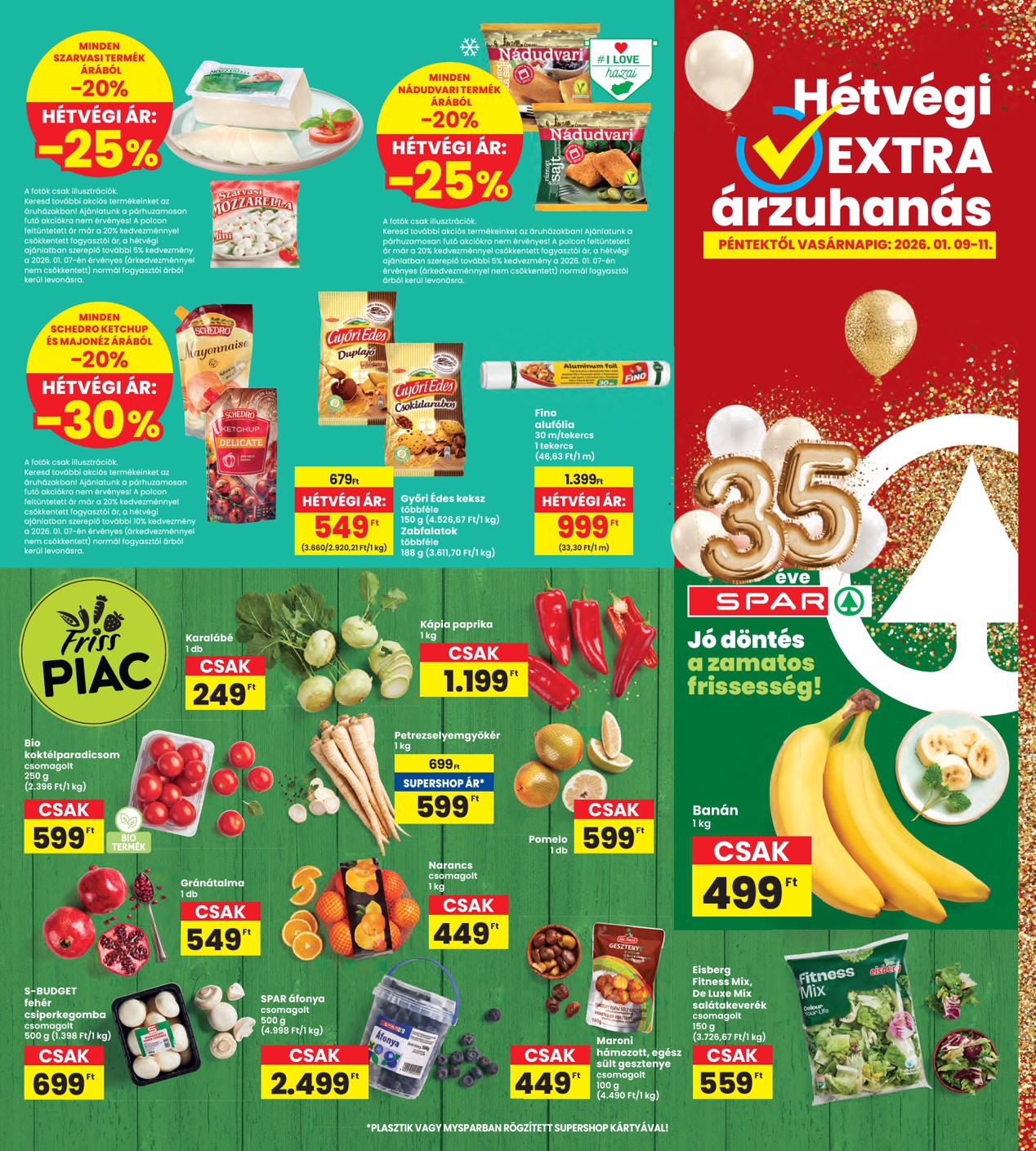 spar - INTERSPAR akciós újság, érvényes 01.08. - 01.14. - page: 20