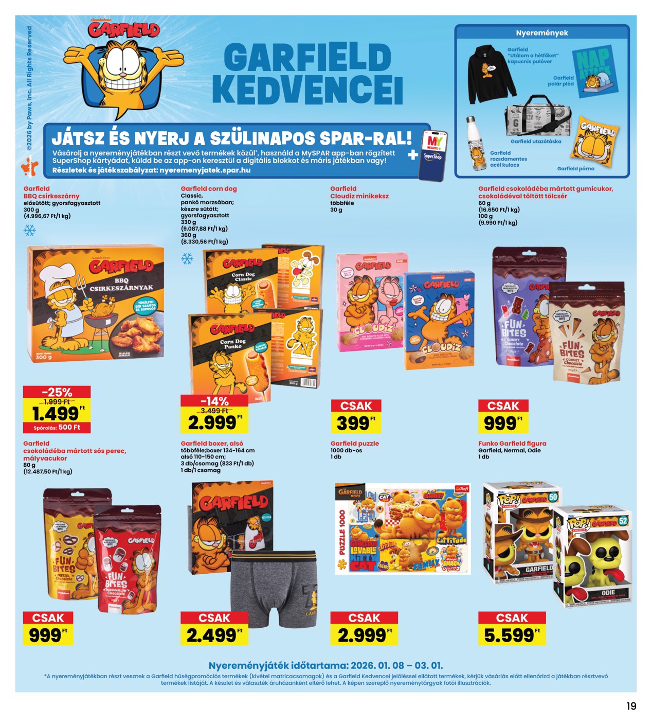 spar - INTERSPAR akciós újság, érvényes 01.08. - 01.14. - page: 19