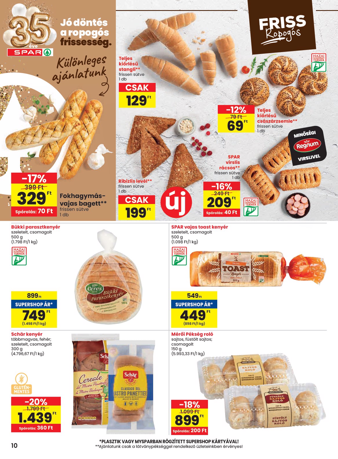 spar - SPAR akciós újság, érvényes 01.08. - 01.14. - page: 10
