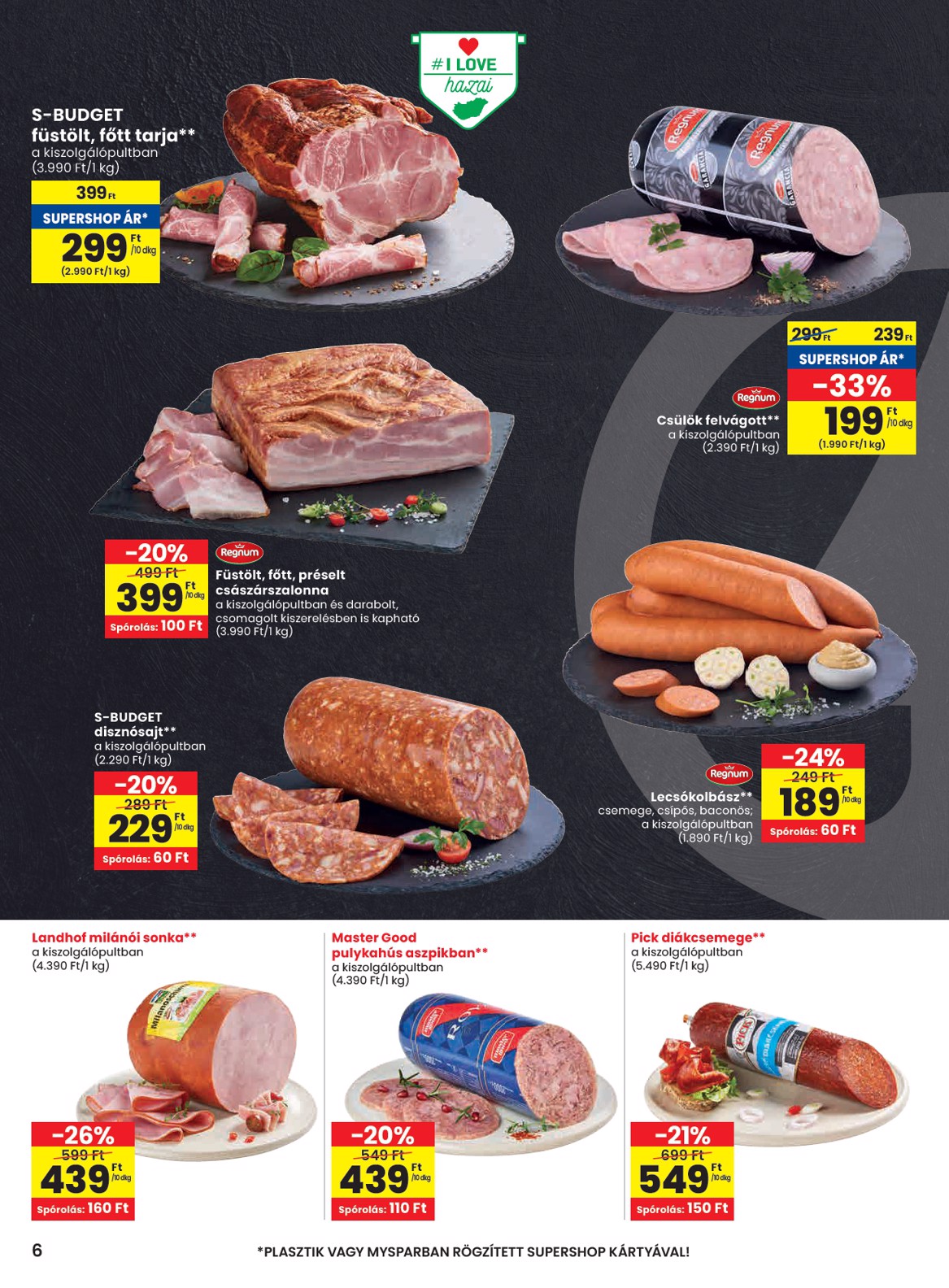 spar - SPAR akciós újság, érvényes 01.08. - 01.14. - page: 6