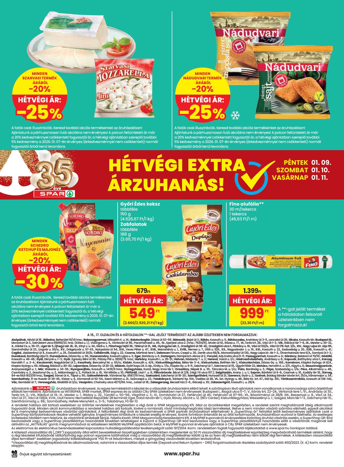 spar - SPAR akciós újság, érvényes 01.08. - 01.14. - page: 20
