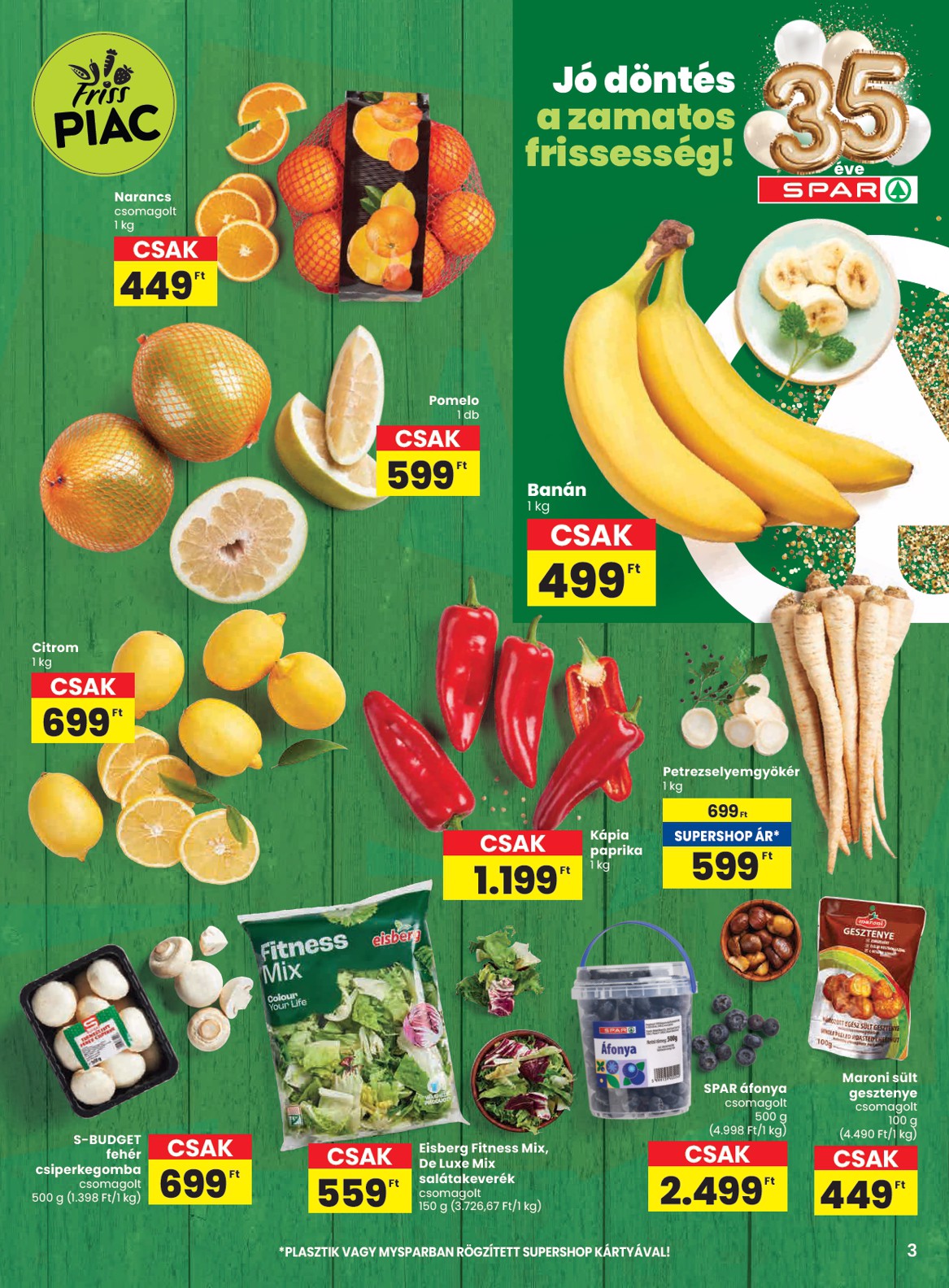 spar - SPAR akciós újság, érvényes 01.08. - 01.14. - page: 3