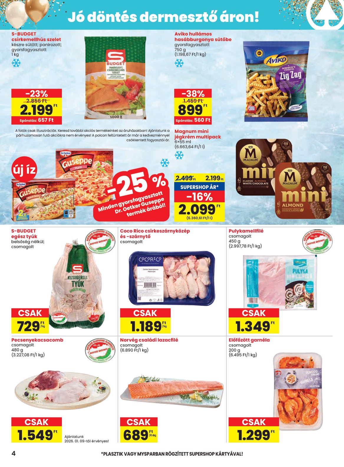 spar - SPAR akciós újság, érvényes 01.08. - 01.14. - page: 4