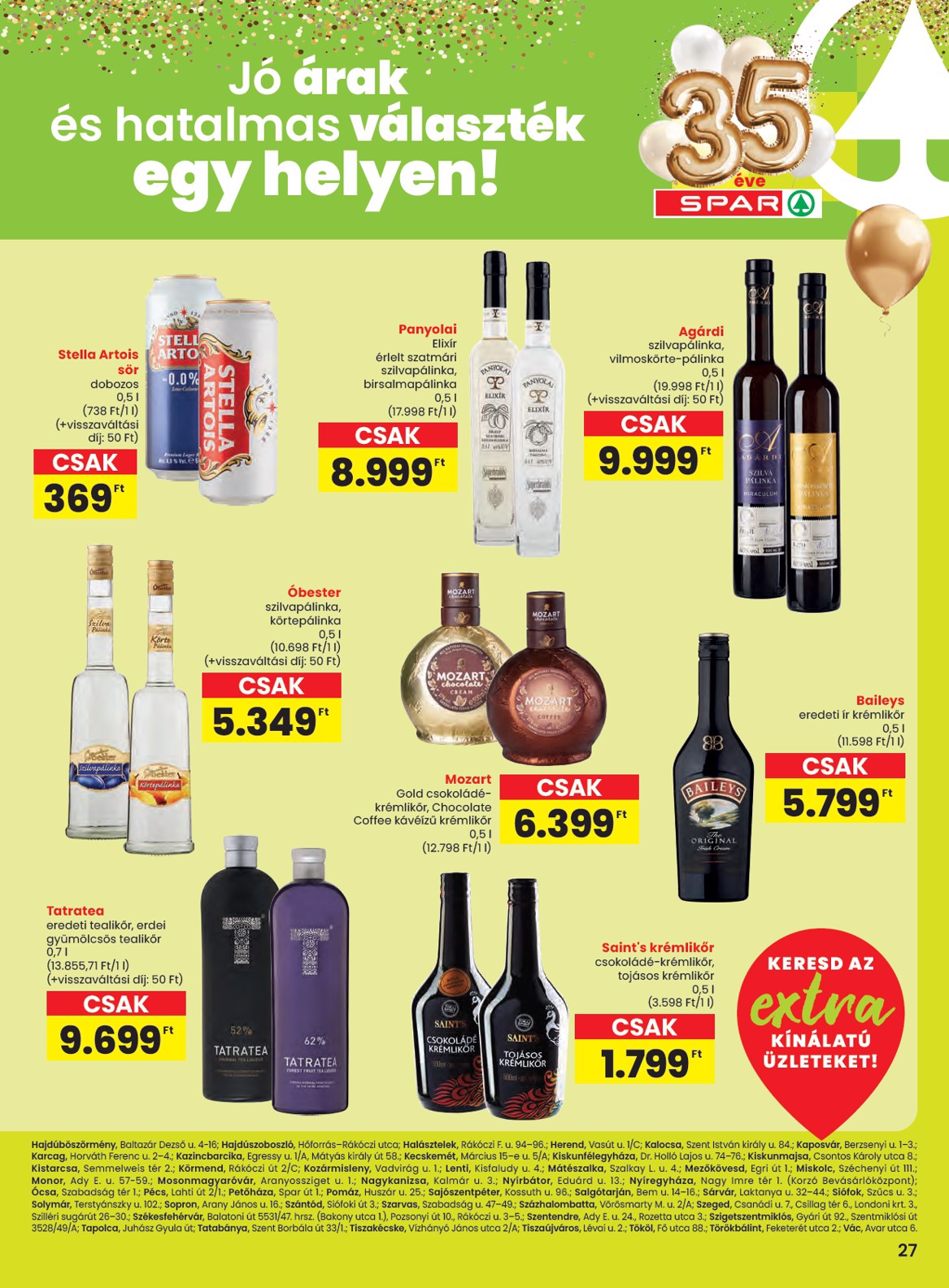 spar - SPAR - Extra akciós újság, érvényes 01.08. - 01.14. - page: 8