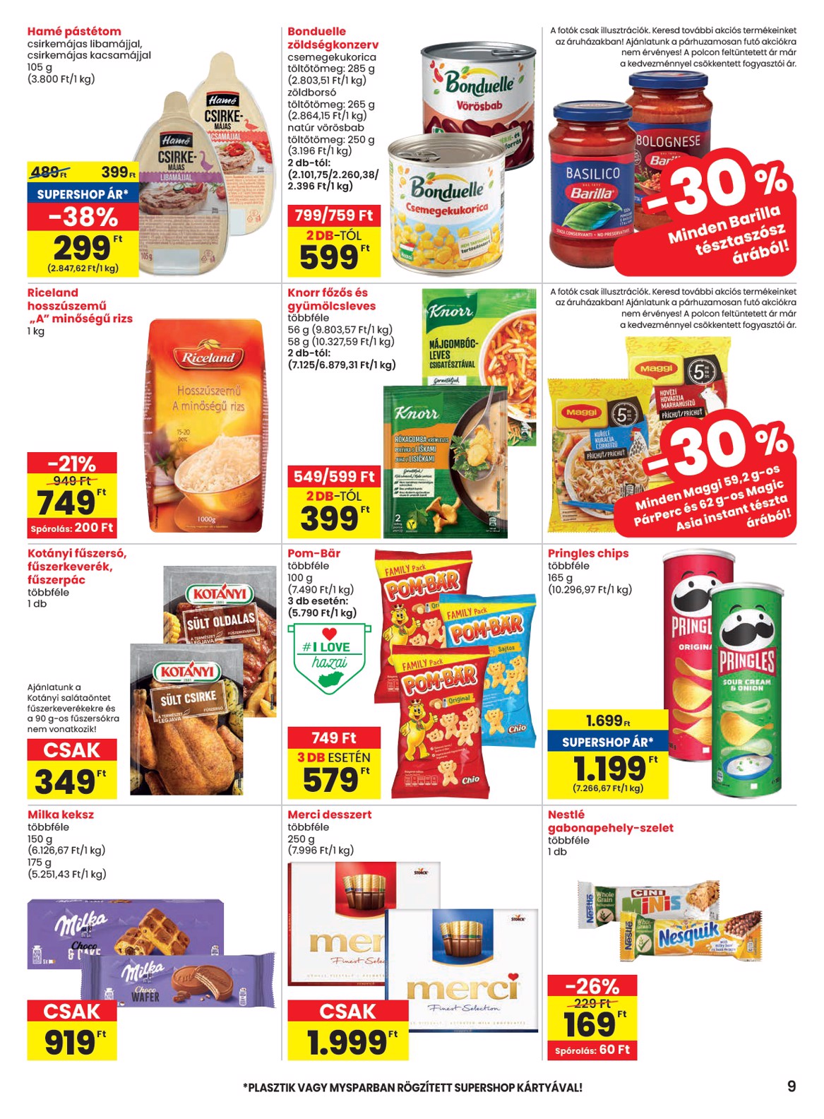 spar - SPAR akciós újság, érvényes 01.15. - 01.21. - page: 9