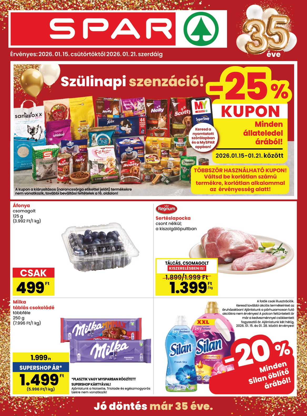 spar - SPAR akciós újság, érvényes 01.15. - 01.21.