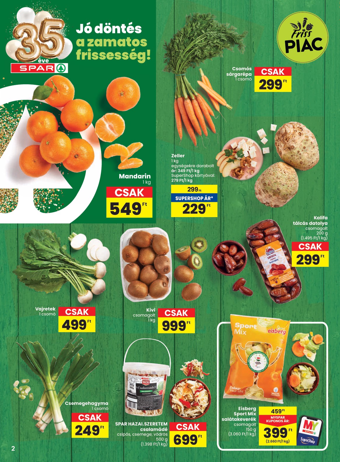 spar - SPAR akciós újság, érvényes 01.15. - 01.21. - page: 2