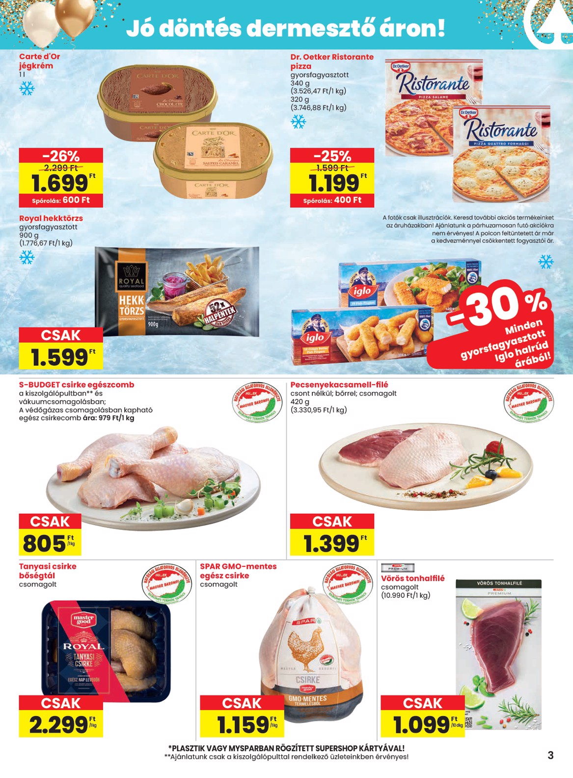 spar - SPAR akciós újság, érvényes 01.15. - 01.21. - page: 3