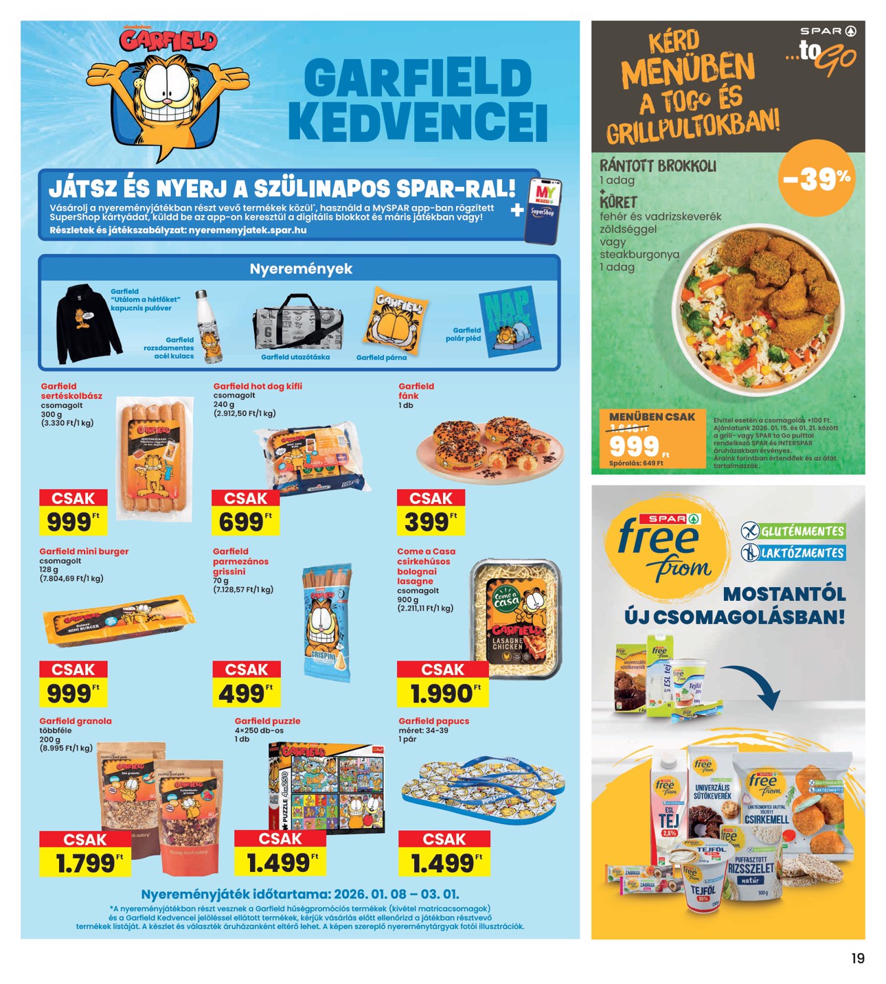 spar - INTERSPAR akciós újság, érvényes 01.15. - 01.21. - page: 19