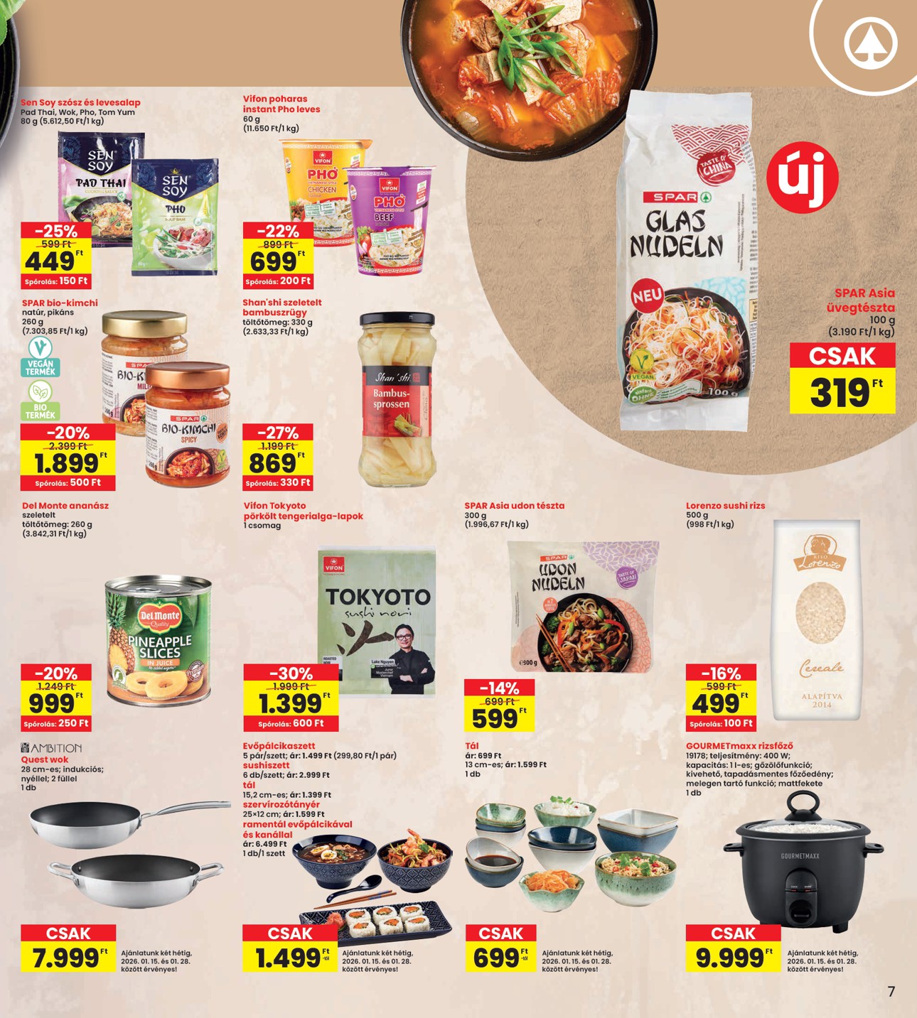 spar - INTERSPAR akciós újság, érvényes 01.15. - 01.21. - page: 7