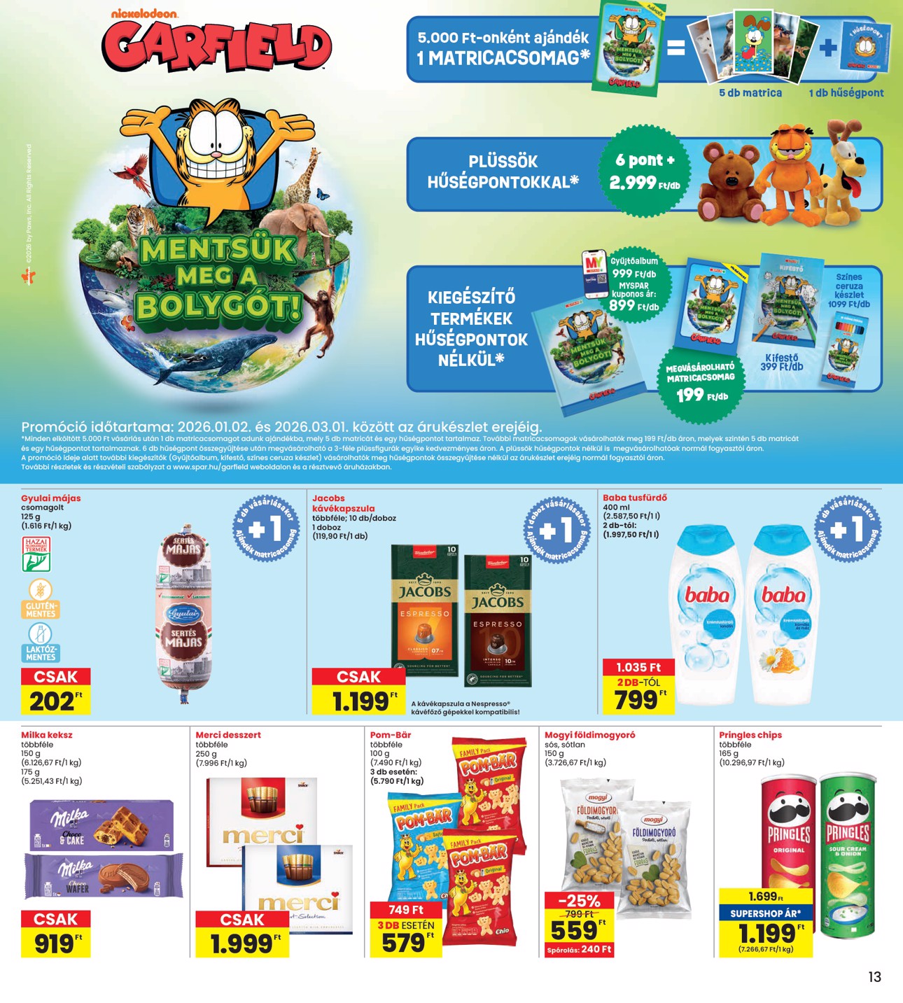 spar - INTERSPAR akciós újság, érvényes 01.15. - 01.21. - page: 13