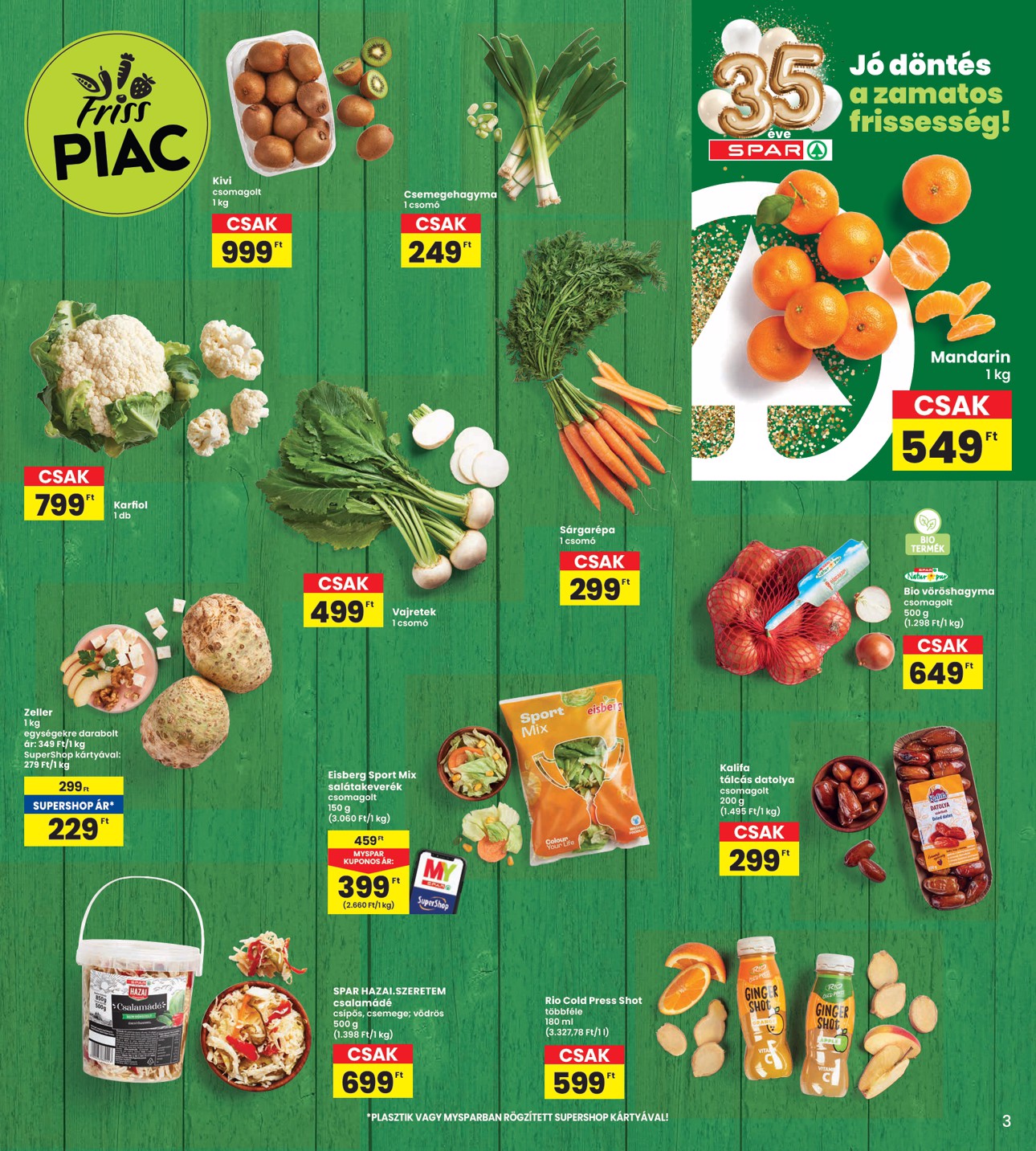 spar - INTERSPAR akciós újság, érvényes 01.15. - 01.21. - page: 3