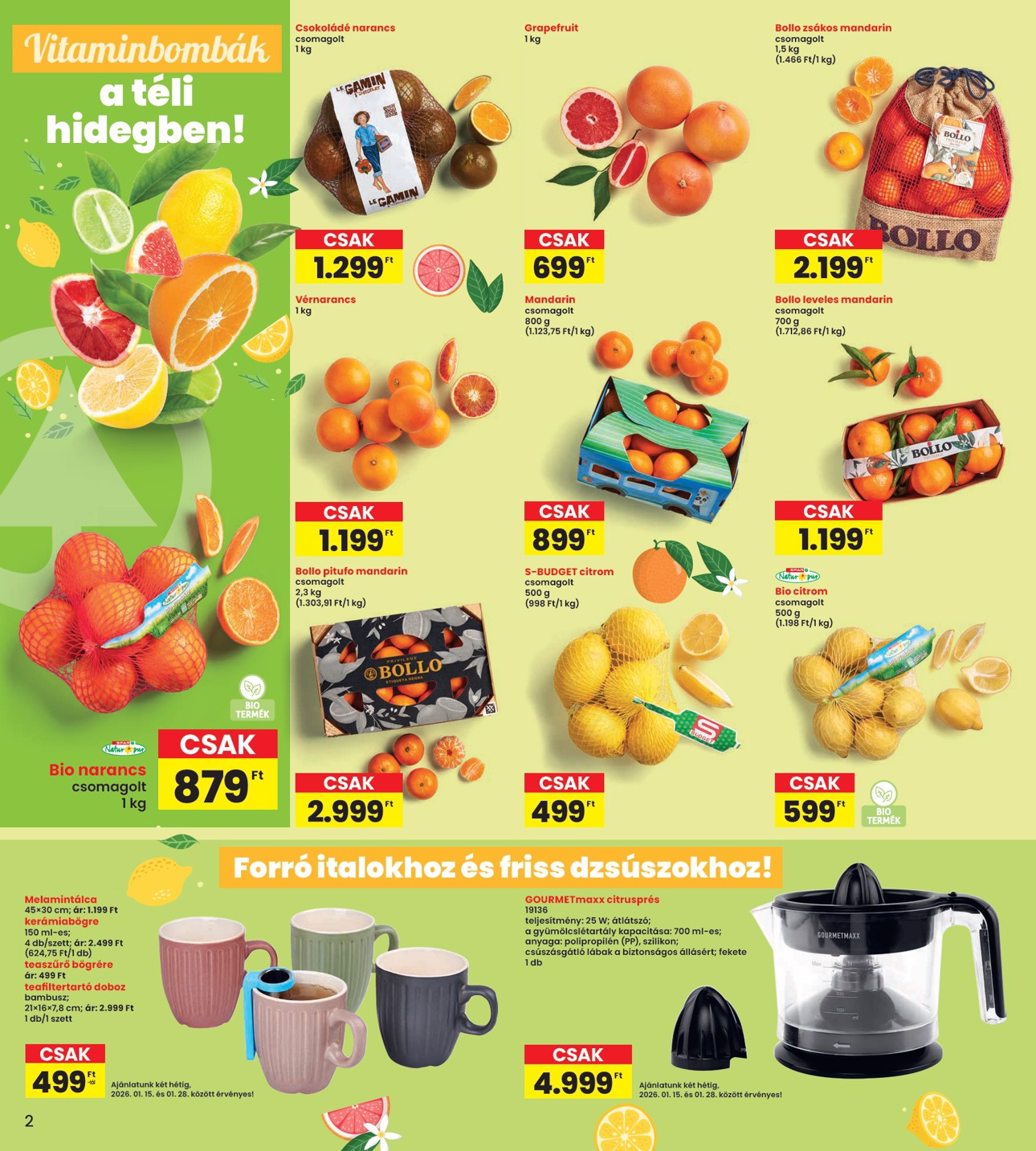 spar - INTERSPAR akciós újság, érvényes 01.15. - 01.21. - page: 2