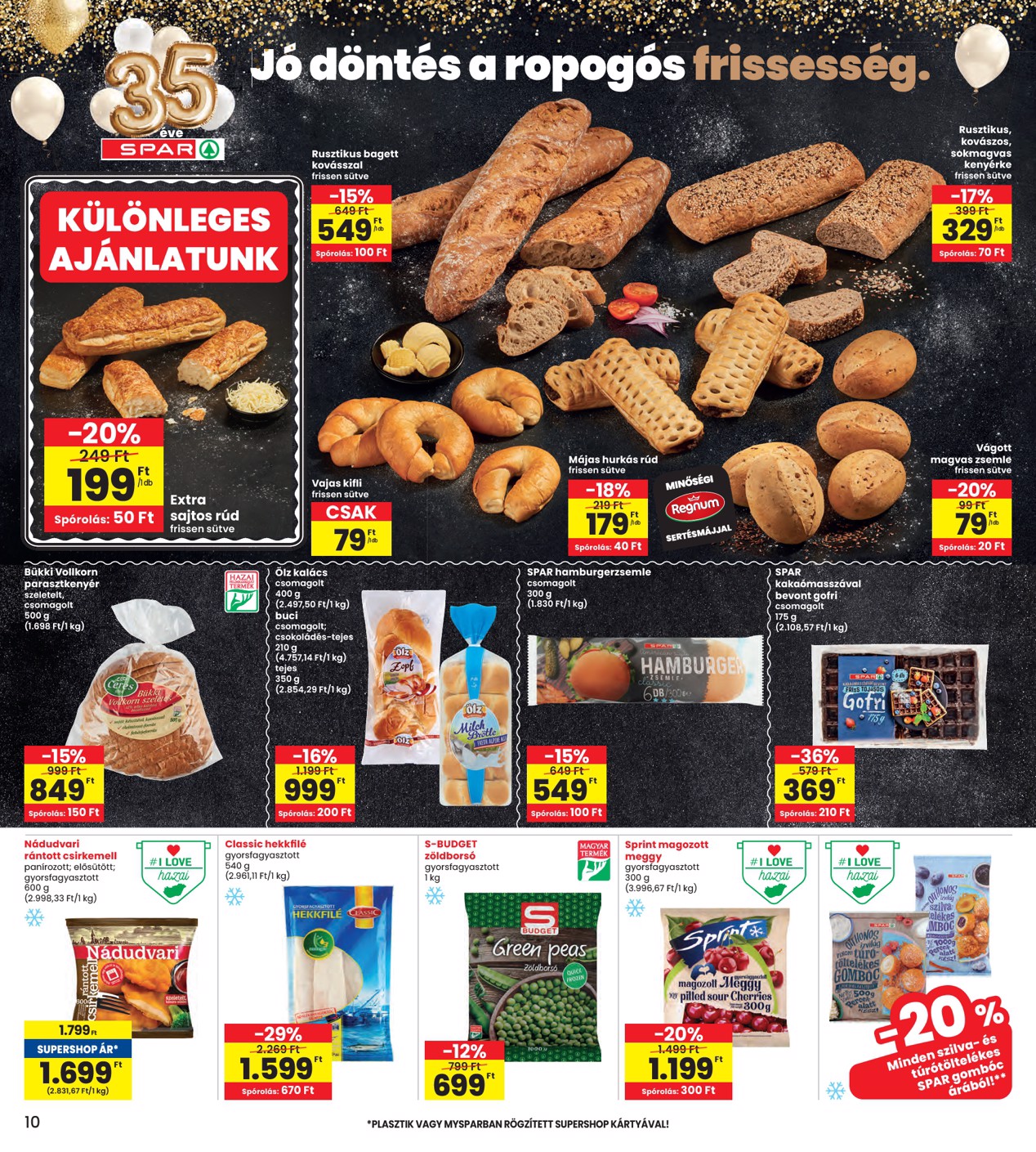 spar - INTERSPAR akciós újság, érvényes 01.22. - 01.28. - page: 10
