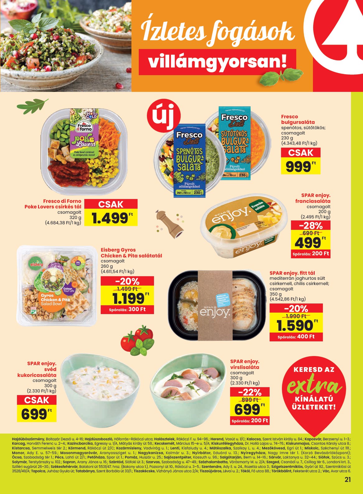 spar - SPAR - Extra akciós újság, érvényes 01.22. - 01.28. - page: 2