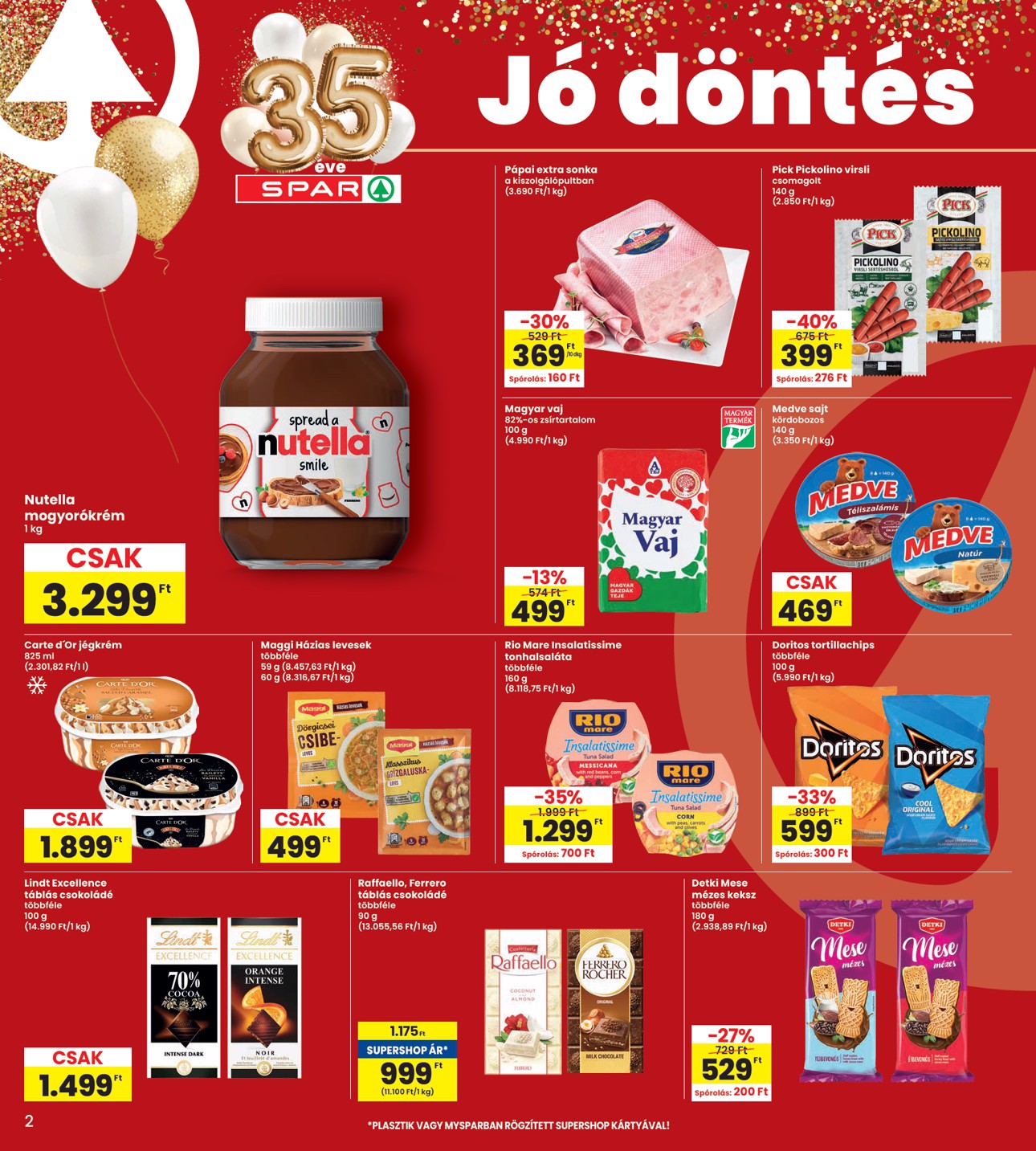 spar - INTERSPAR akciós újság, érvényes 01.29. - 02.04. - page: 2