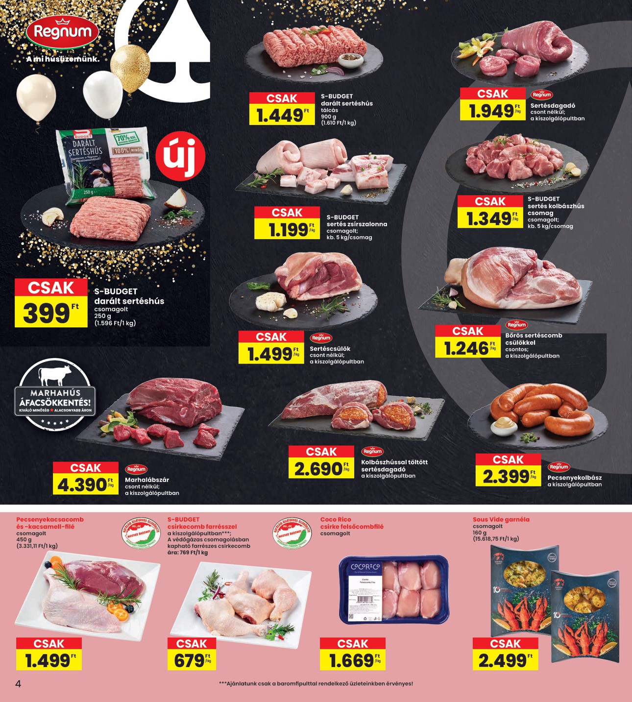 spar - INTERSPAR akciós újság, érvényes 01.29. - 02.04. - page: 4