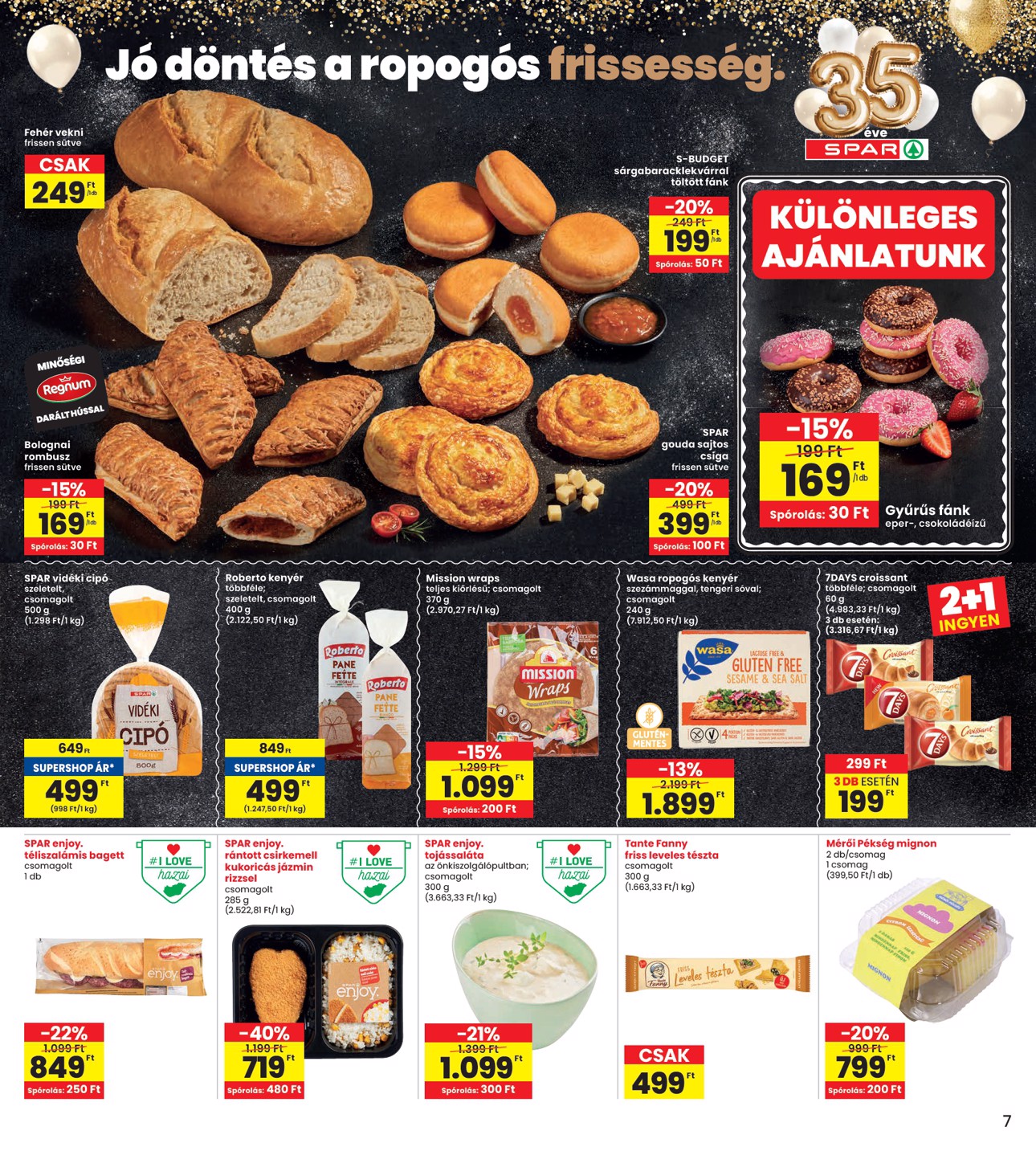 spar - INTERSPAR akciós újság, érvényes 01.29. - 02.04. - page: 7
