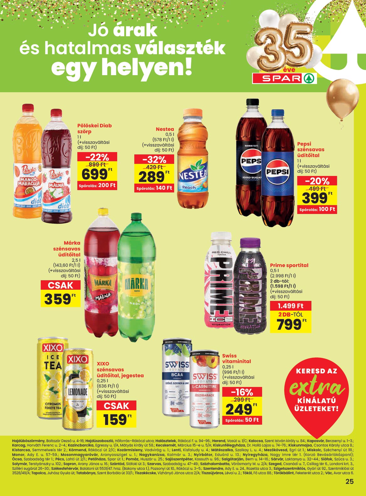 spar - SPAR - Extra akciós újság, érvényes 01.29. - 02.04. - page: 6