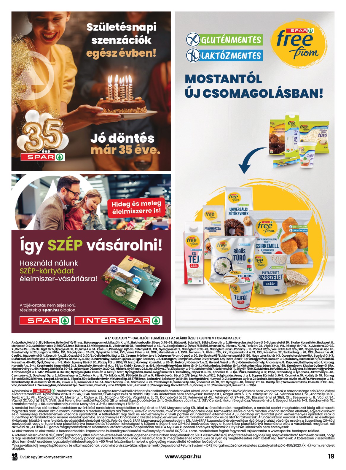 spar - SPAR akciós újság, érvényes 01.29. - 02.04. - page: 19